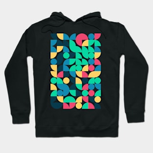 Greeny Cool Pattern Hoodie